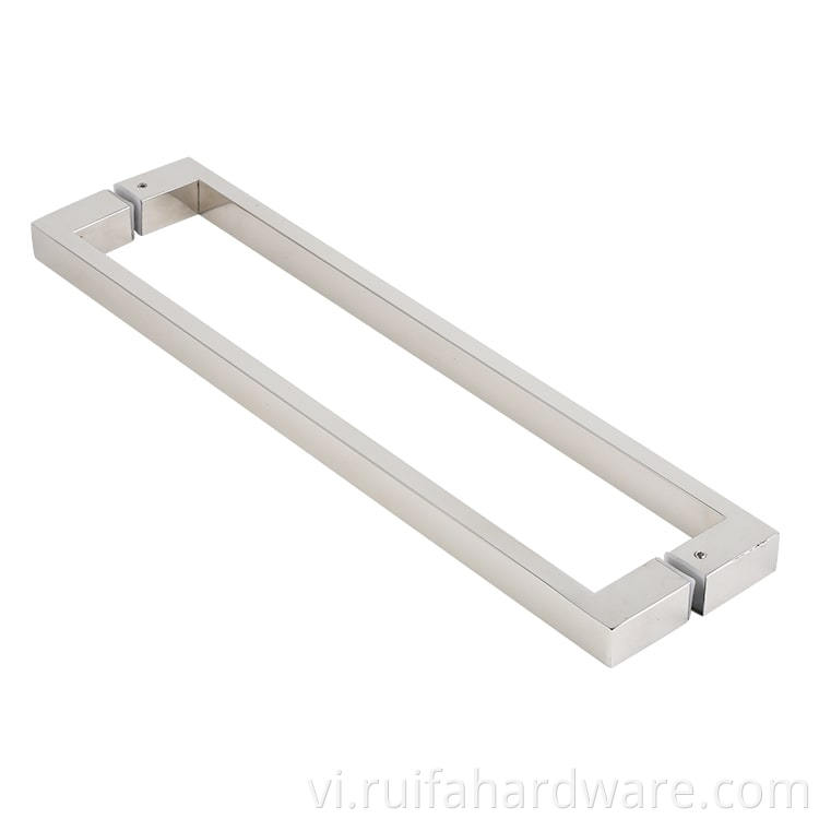 Tay cầm cửa kính bằng thép không gỉ văn phòng (3) Office Stainless Steel Glass Door Handle (3)